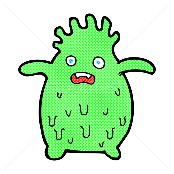 comic cartoon funny slime monster Stock photo © lineartestpilot