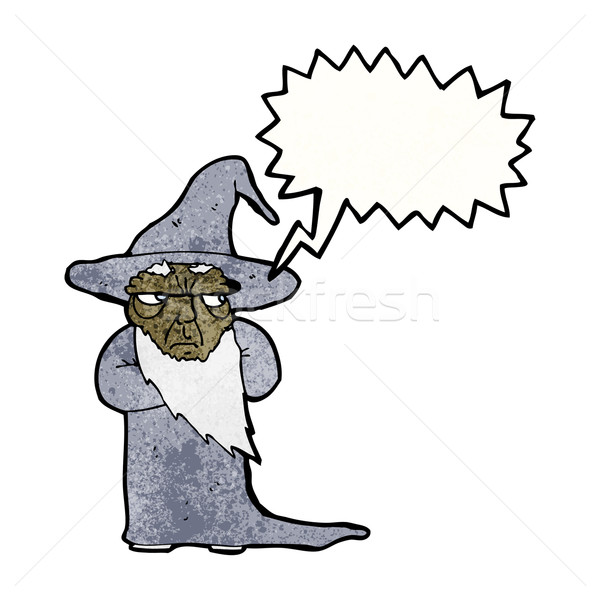 cartoon wizard Stock photo © lineartestpilot