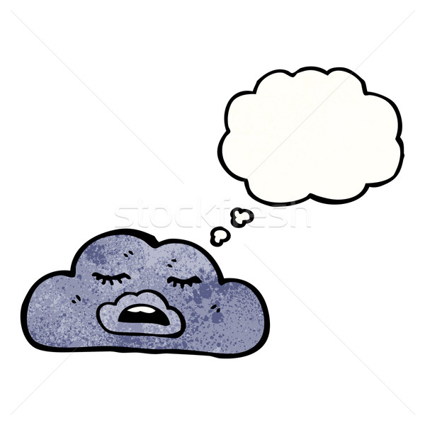 Rain Cloud Cartoon Vector Illustration C Lineartestpilot 3306131 Stockfresh