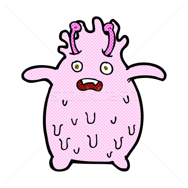 comic cartoon funny slime monster Stock photo © lineartestpilot
