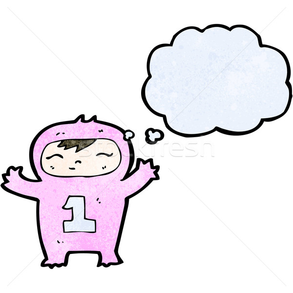 商业照片: 漫画 · 婴儿 · 思想泡沫 · 复古 ·画· 主意