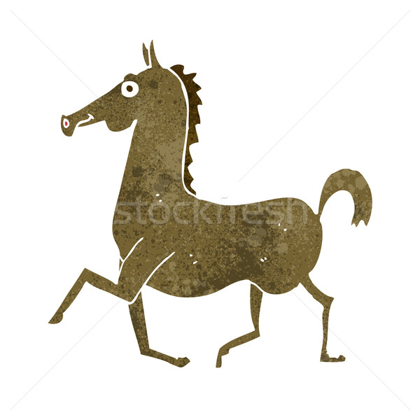 cartoon horse Stock photo © lineartestpilot