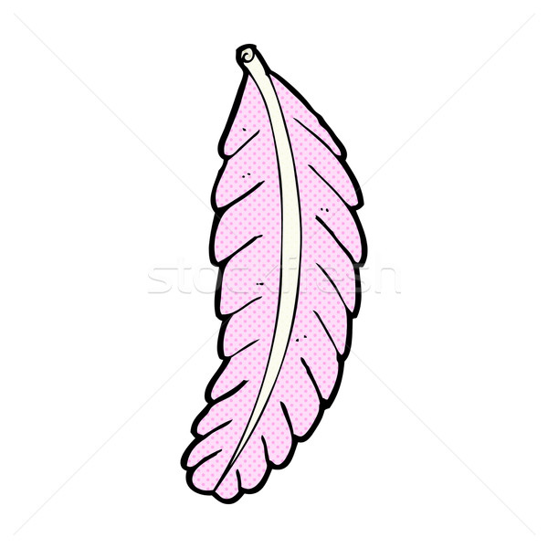 comic cartoon feather Stock photo © lineartestpilot