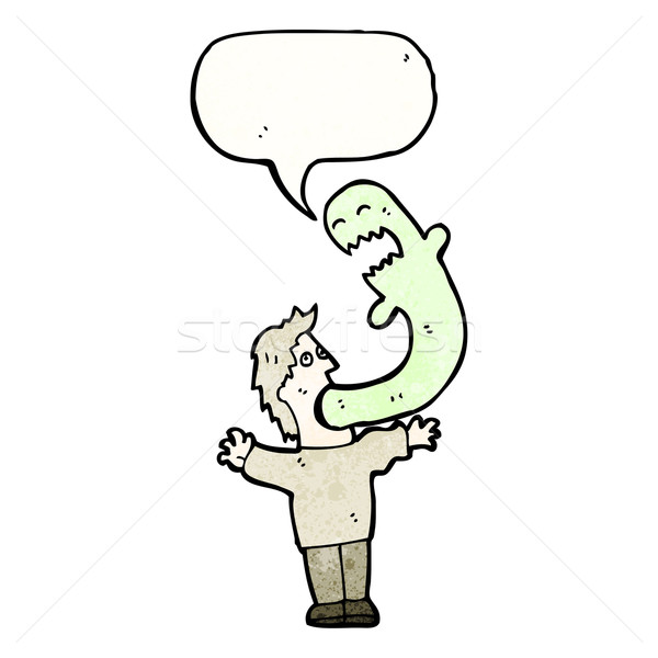 man possessed by ghost Stock photo © lineartestpilot