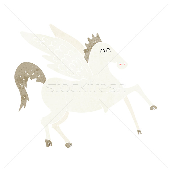 cartoon pegasus Stock photo © lineartestpilot