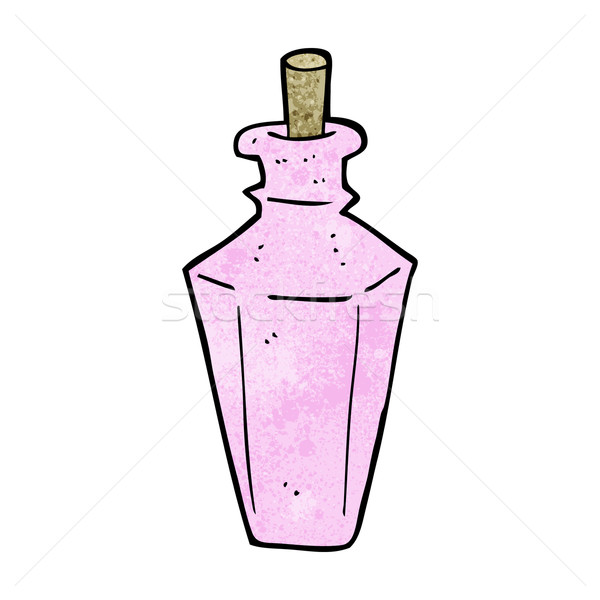 Desenho animado perfume fragrância garrafa projeto arte Foto stock © lineartestpilot