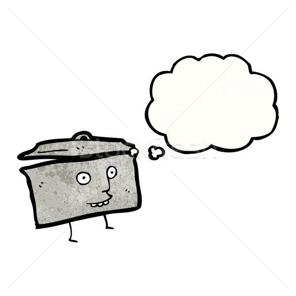 cartoon saucepan Stock photo © lineartestpilot