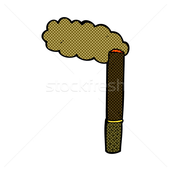 滑稽 漫畫 雪茄 復古 風格 商業照片 © lineartestpilot