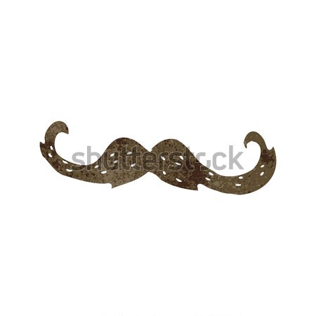 comic cartoon mustache Stock photo © lineartestpilot