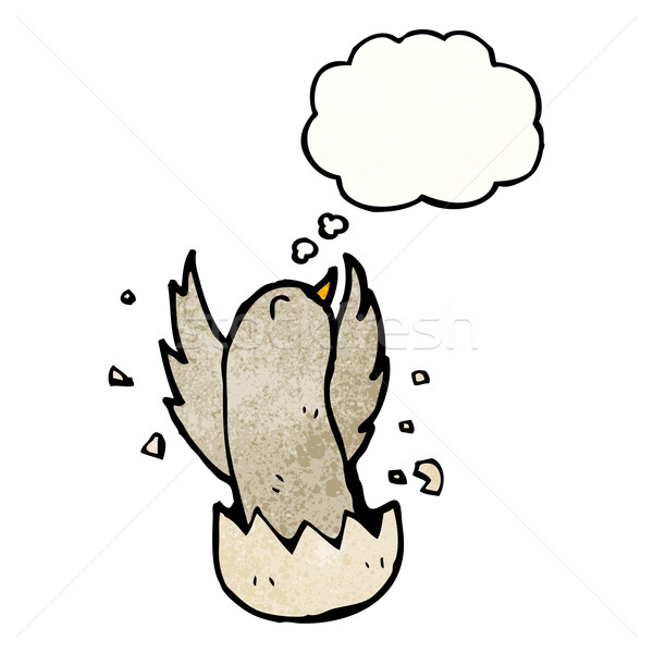 cartoon bird hatching Stock photo © lineartestpilot