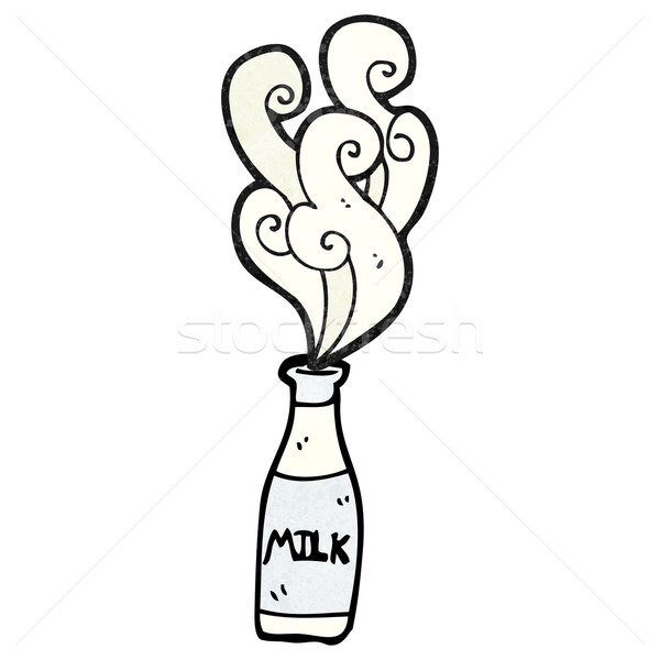cartoon milk bottle Stock photo © lineartestpilot