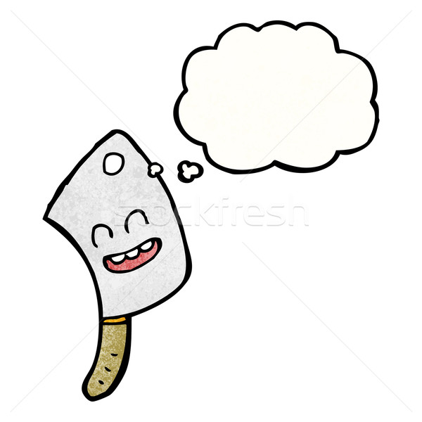 cartoon meat cleaver Stock photo © lineartestpilot