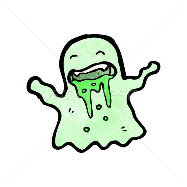 gross slimy ghost cartoon Stock photo © lineartestpilot