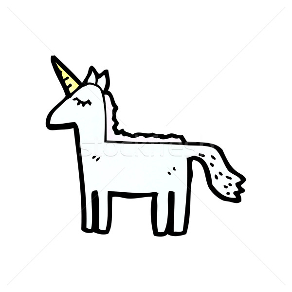cartoon unicorn Stock photo © lineartestpilot