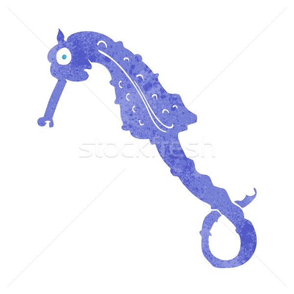 cartoon sea horse Stock photo © lineartestpilot