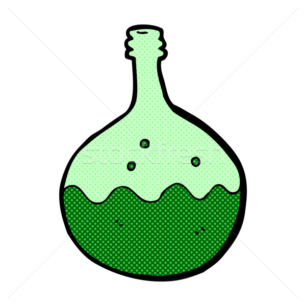 comic cartoon bubbling chemicals Stock photo © lineartestpilot