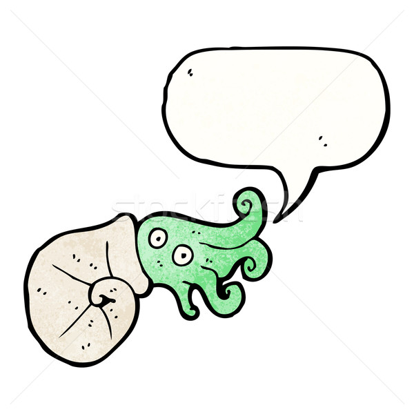 cartoon nautilus squid Stock photo © lineartestpilot