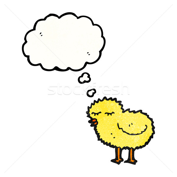 little chick cartoon Stock photo © lineartestpilot