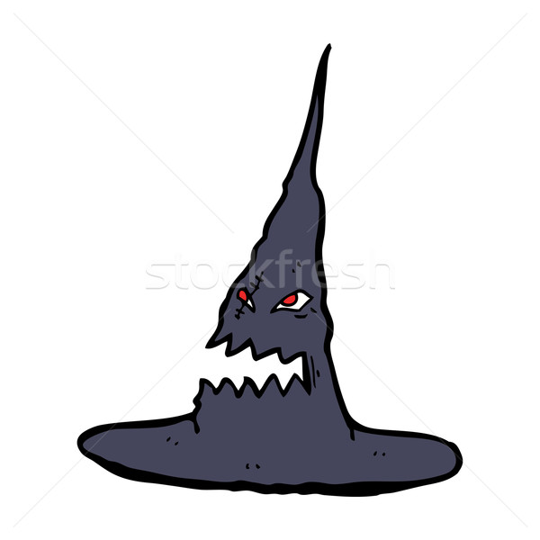 cartoon spooky witches hat Stock photo © lineartestpilot