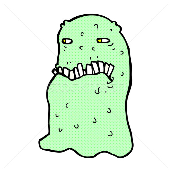 comic cartoon gross ghost Stock photo © lineartestpilot