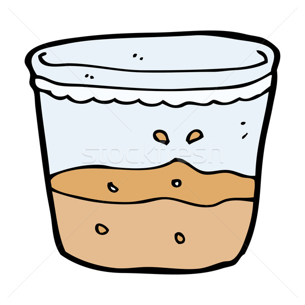 cartoon glass of rum Stock photo © lineartestpilot