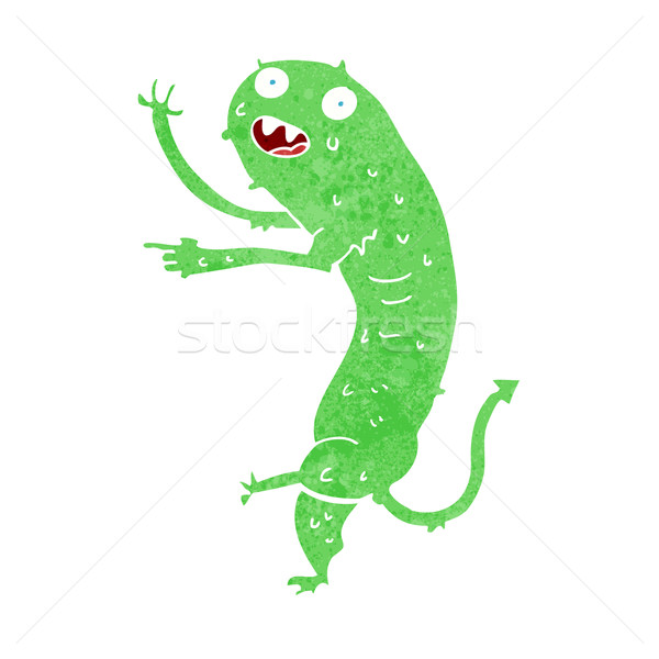 cartoon gross little monster Stock photo © lineartestpilot