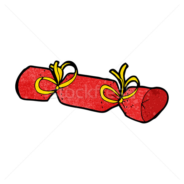 cartoon christmas cracker Stock photo © lineartestpilot