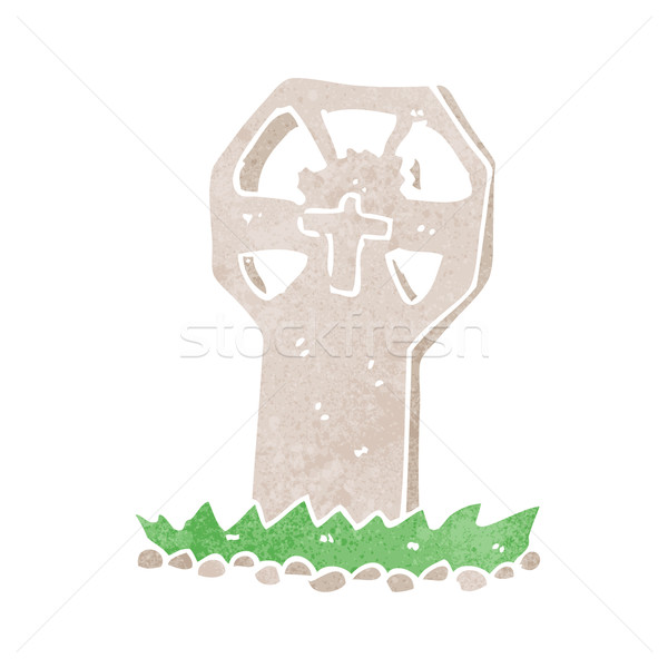 cartoon spooky grave Stock photo © lineartestpilot