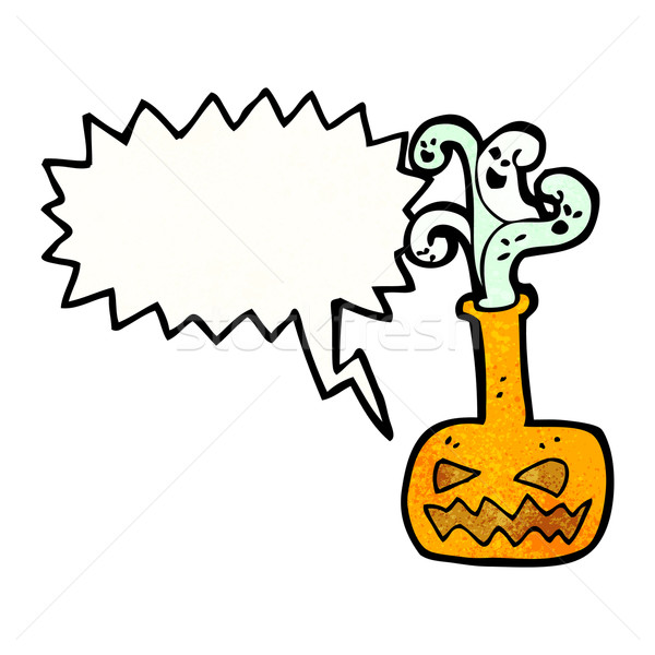 halloween potion cartoon Stock photo © lineartestpilot