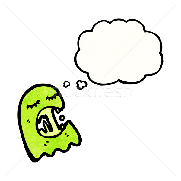 gross ghost cartoon Stock photo © lineartestpilot