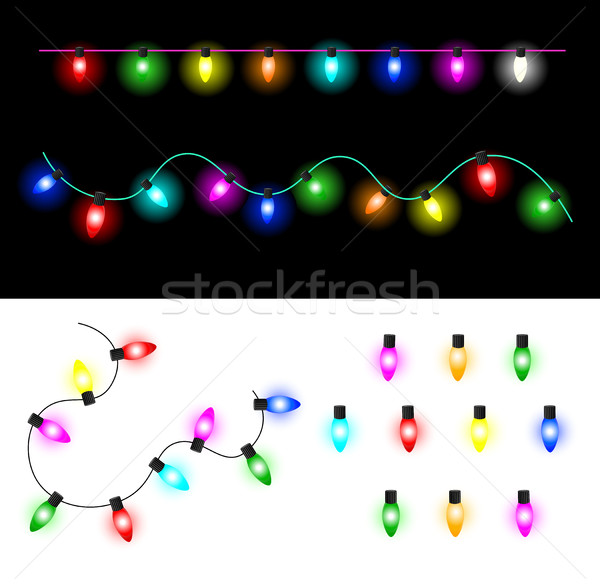 Christmas lights Stock photo © liolle