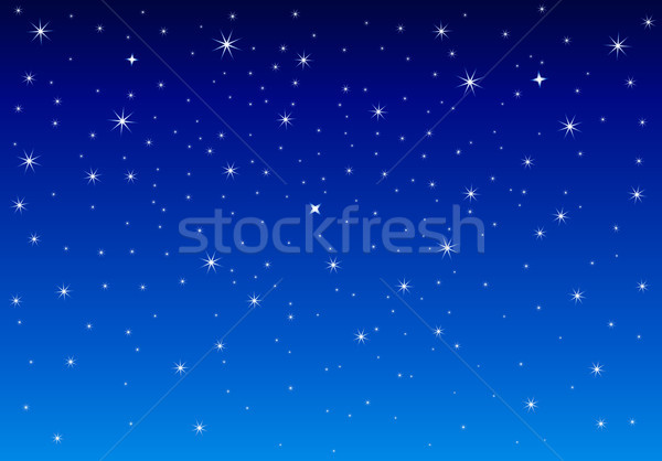 Gece soyut gece gökyüzü Yıldız Stok fotoğraf © liolle