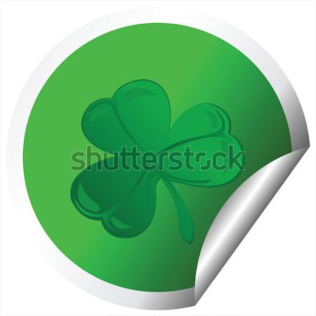 Shamrock design fiore primavera natura arte Foto d'archivio © lirch