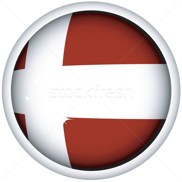 Danish flag button Stock photo © lirch