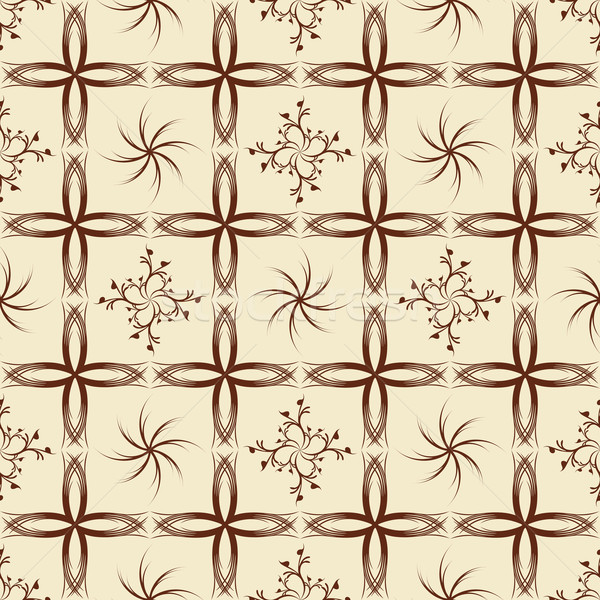 Seamless decorative pattern Stock photo © lirch