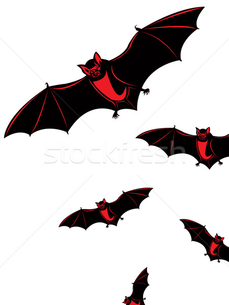 Halloween carte battant design art web [[stock_photo]] © lirch
