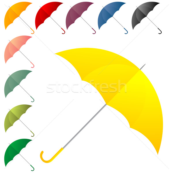 Umbrella collection Stock photo © lirch
