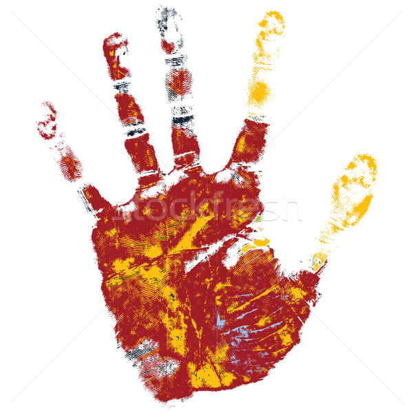 Hand print  Stock photo © lirch