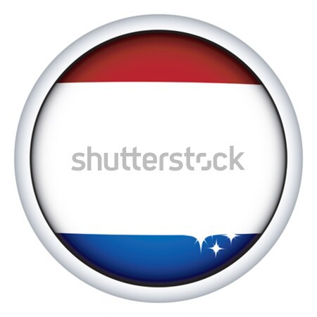 Dutch flag button Stock photo © lirch