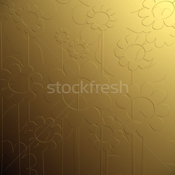 bas relief floral  Stock photo © lirch