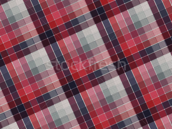 Plaid fabric texture Stock photo © lirch