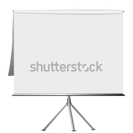 Diagram üres állvány iroda oktatás osztályterem Stock fotó © lirch