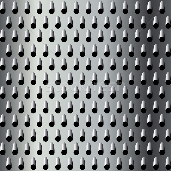 Metall Reibe Textur Käse Essen Stock foto © lirch