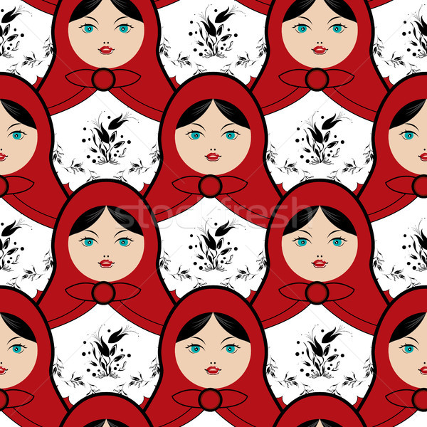 Matryoshka tile Stock photo © lirch