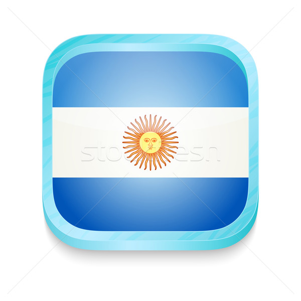 スマートフォン ボタン アルゼンチン フラグ 電話 ウェブ ストックフォト © lirch