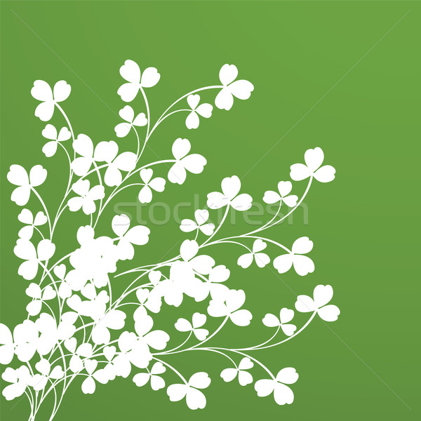 клевера листва дизайна дерево весны аннотация Сток-фото © lirch