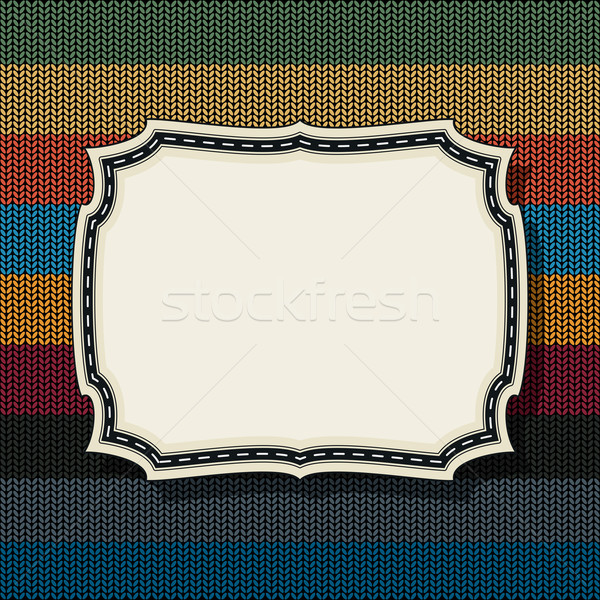 Retro style vintage label 6 Stock photo © lirch