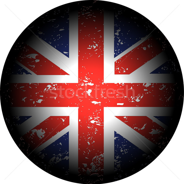 Flaga brytyjska czarny kraju festiwalu Unii wyborów Zdjęcia stock © lirch