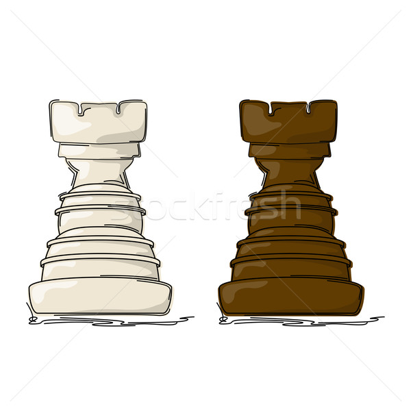 Chess rook Stock photo © lirch