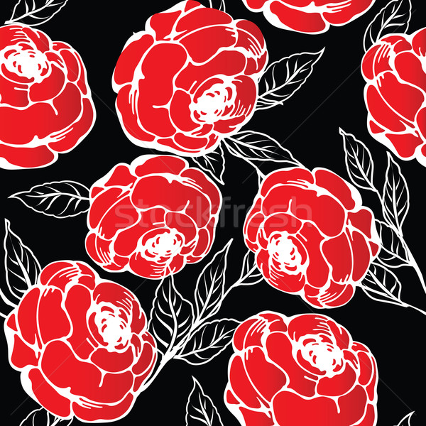 Trandafiri trandafiri rosii model abstract floare textură Imagine de stoc © lirch